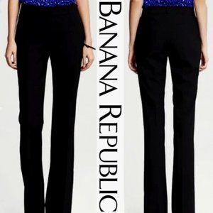 Banana Republic Martin Fit Black Slacks